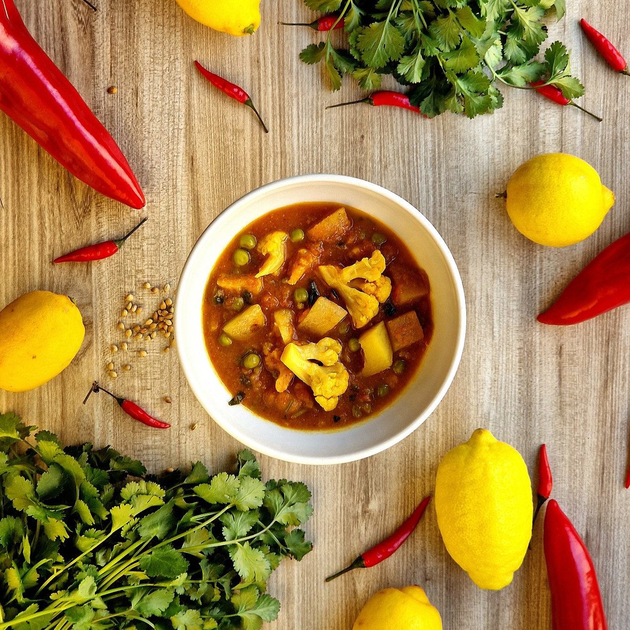 Svadby a Kari - Aloo Gobi